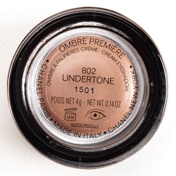 chanel undertone